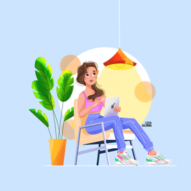 Иллюстрация для веб-сайта