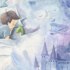 Иллюстрация для книги "Ванины сны" Светланы Воропаевой