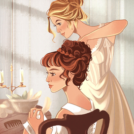 Иллюстрация по фильму "Гордость и предубеждение"