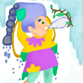 Зима - веселушка, лентяюшка :-D