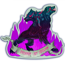 Hell Hound Sticker