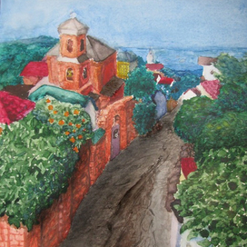 улочка старого города