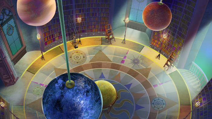 Библиотека,вид сверху.