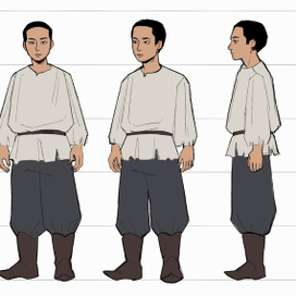 Разработка персонажа для анимации 