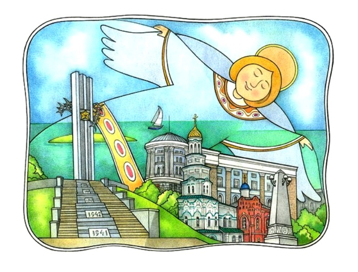 Серия "Ангелы над городом"