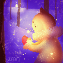 Поймав свет