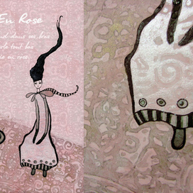 Иллюстрация «la vie en rose»