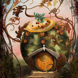 Арбузный домик