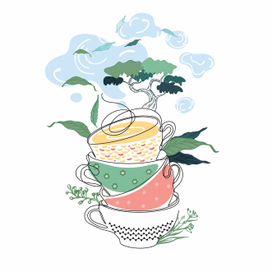 Чашки с чаем