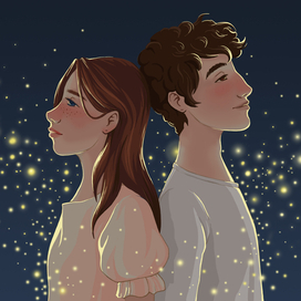 Иллюстрация к произведению Ф. Пулмана "Янтарный телескоп" 