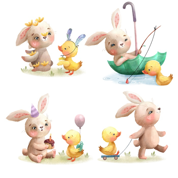 утки да заиньки 