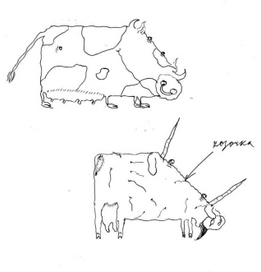 Коровка & козочка