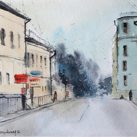 Московская улочка