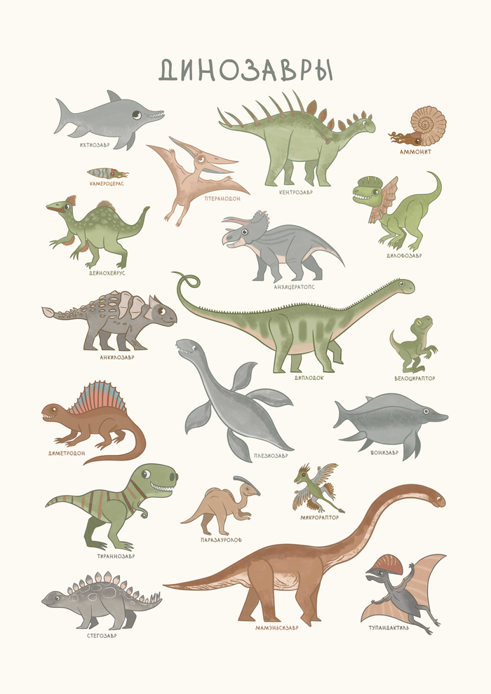 Динозавры для CHUDESNO