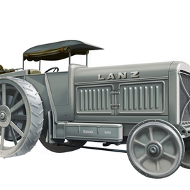  Трактор LANZ 1914г,