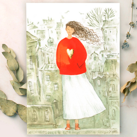 Девушка с сзолотым сердцем в Петербурге