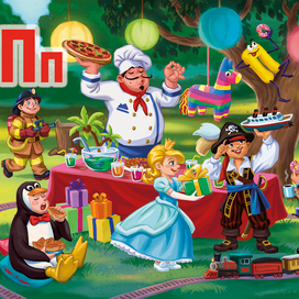 Серия пазлов "Алфавит