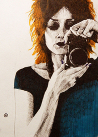 "Через объектив".