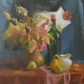 Натюрморт с грушами