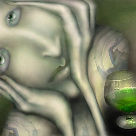 Любительница абсента