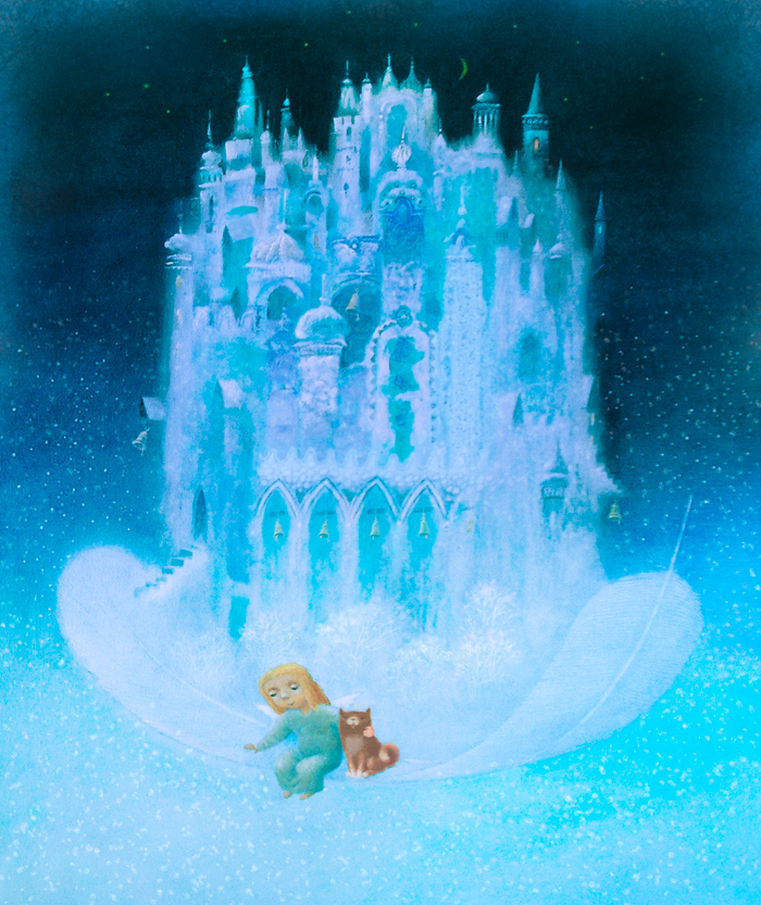 Снегопадный город