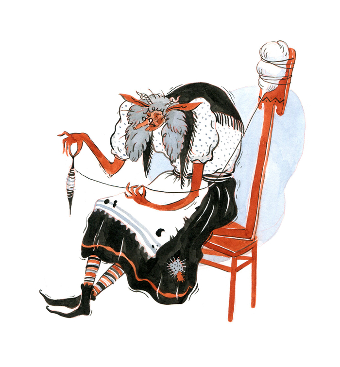 Inktober 2017 / Кикимора