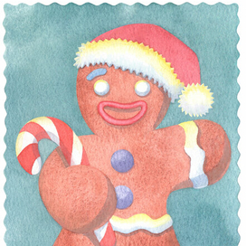 gingerbread man пряничный человечек