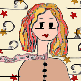 Девушка осень