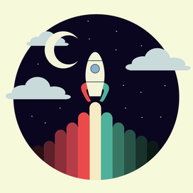 Космический запуск.