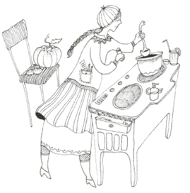 Иллюстрация в кулинарный журнал