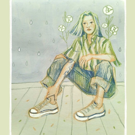 Дождливая девочка