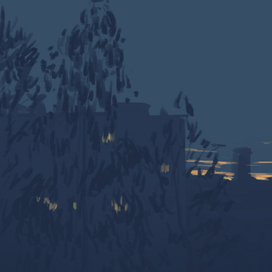 Поздний вечер