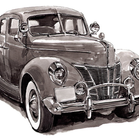  1940 Ford Deluxe 4-Door Sedan