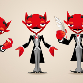 Часть персонажей для сайта.Зовут "Piaro"