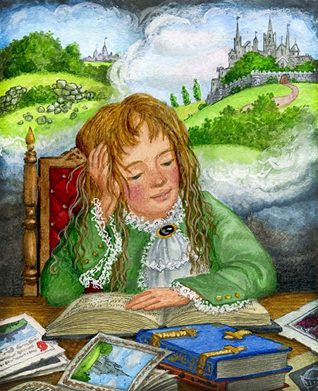 А. Погорельский, "Черная курица", для изд. "Азбука-Аттикус".