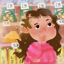 Черри забыла, что бабушка попросила ее купить