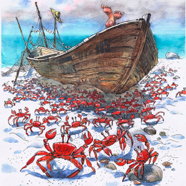 Пляжные хулиганы.