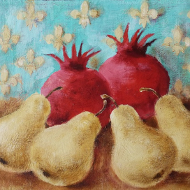 гранаты и груши