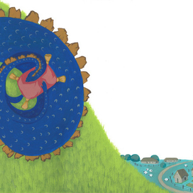 "Дракон-лежебока" К. Грэм