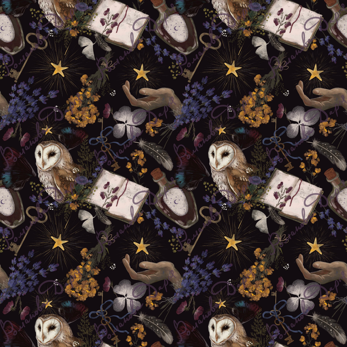 Бесшовный паттерн «магический»