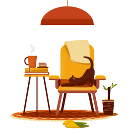 Уютный интерьер