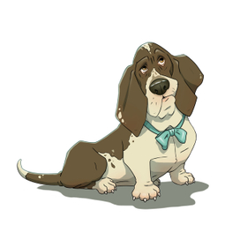 Пёс Шерлок.