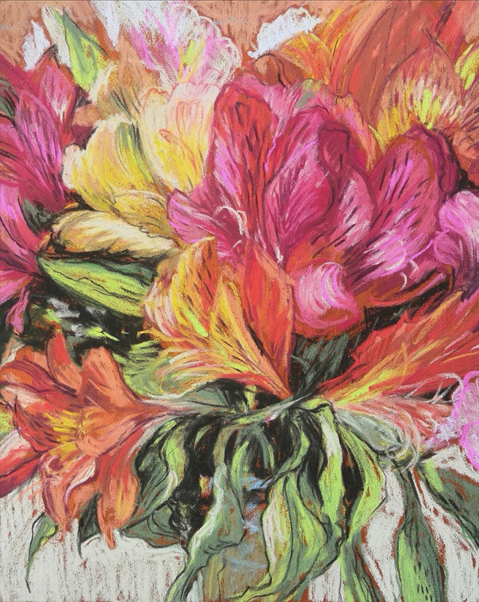 Букет альстромерий