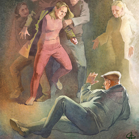 иллюстрация к рассказу о рыбаках