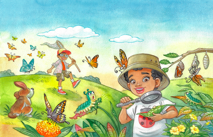 книжный разворот