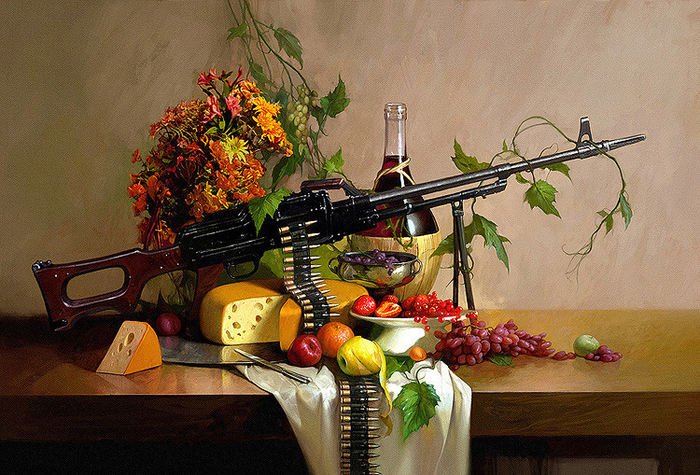 Натюрморт с РПК