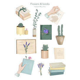 Стикеры для книжного магазина