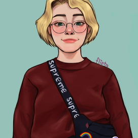 портрет девушки