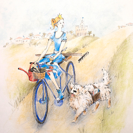 для сказки в детский журнал "Кот в мешке"