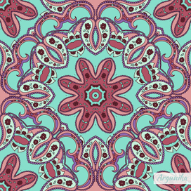 Бесшовный орнамент мандала